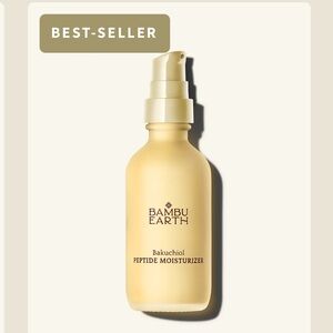 Bambu Earth Peptide Moisturizer - Bakuchiol - New In Box! NWT